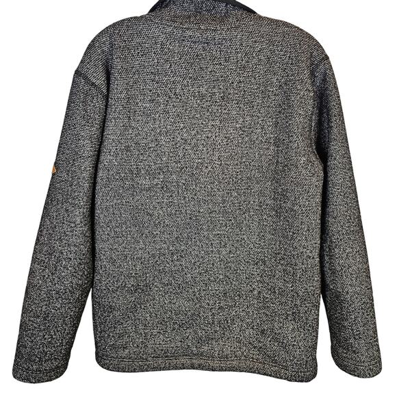 Orvis Sherpa Lined Thick Quarter Zip Mens Sweater Sweatshirt EUC Size Medium - Picture 2 of 5